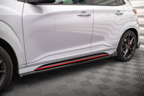 Hyundai Kona N Mk1 2021+ Sidoextensions + Splitters V.1 Maxton Design